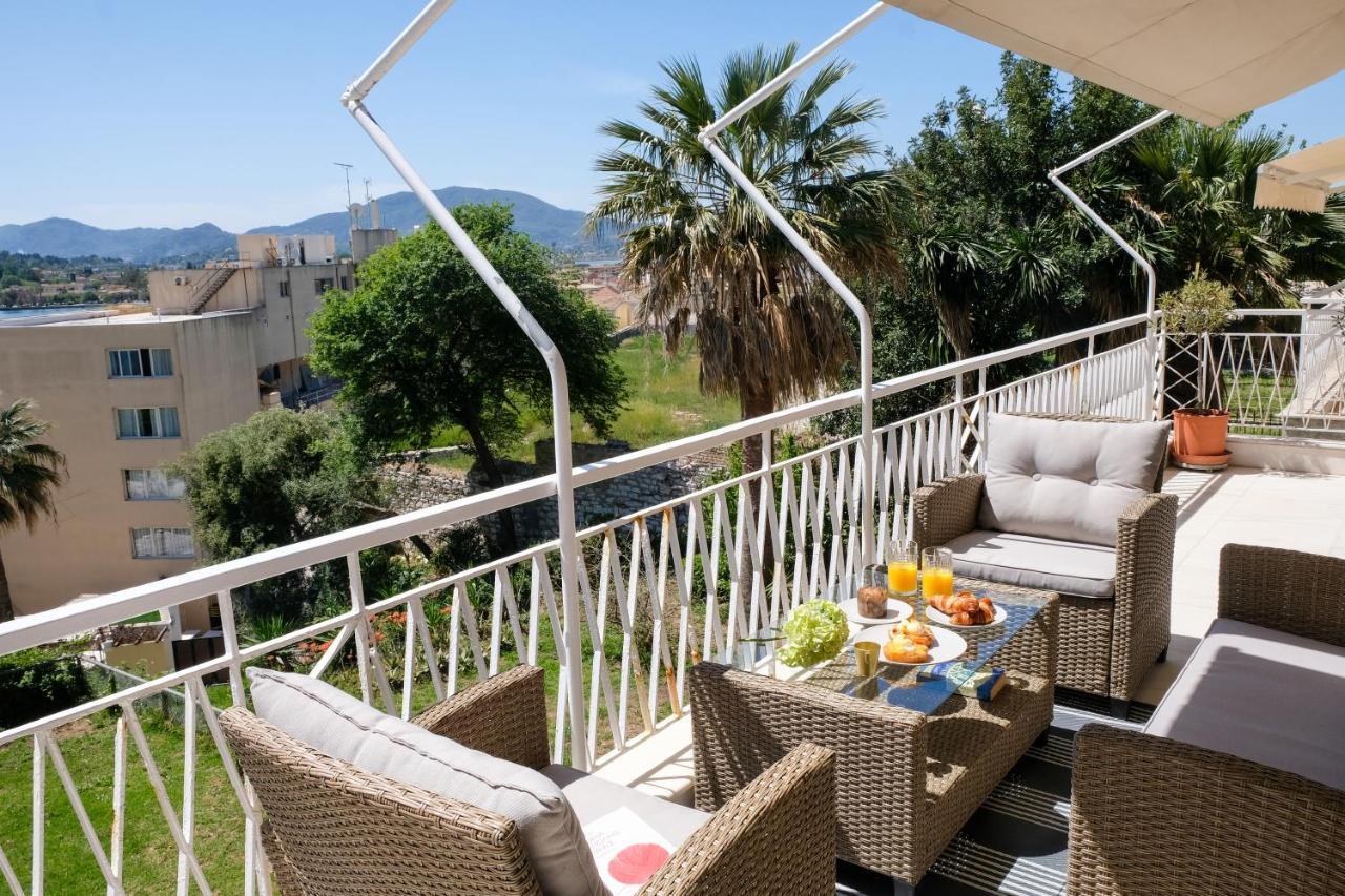 Ferienwohnung Corfu Town Tranquility Gem Exterior foto